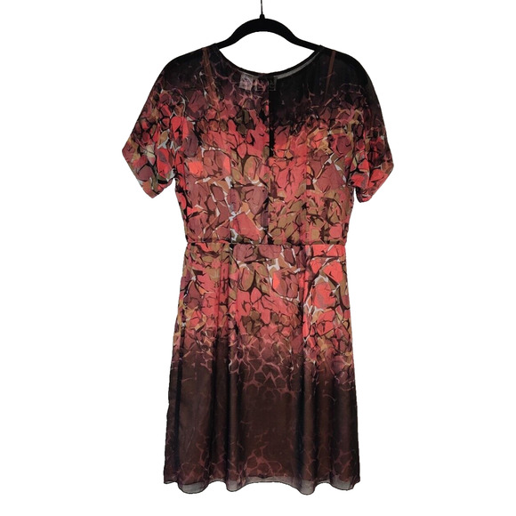 Anthropologie Beguile by Byron Lars Dress Sz 2 Lined Sheer Ombre Romantic Event - Picture 8 of 15